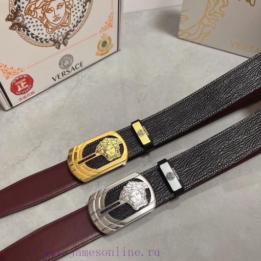 Versace. VersaceMaterial: Leather Belt with 100% Head Layer. The leather belt is guaranteed rul3awkg