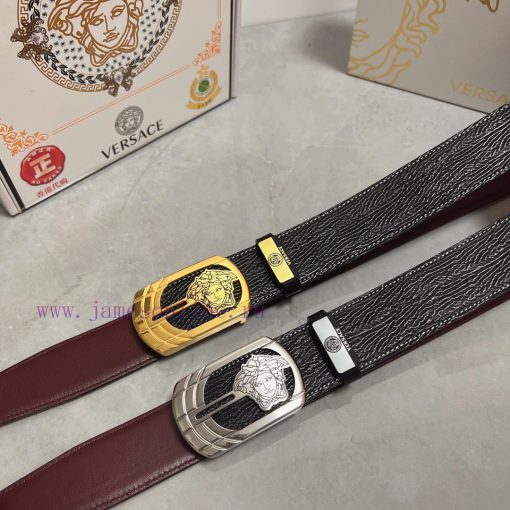 Versace. VersaceMaterial: Leather Belt with 100% Head Layer. The leather belt is guaranteed rul3awkg - Image 2