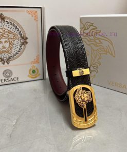 Versace. VersaceMaterial: Leather Belt with 100% Head Layer. The leather belt is guaranteed 7czt7v0d