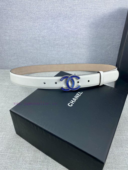 Width 3.0cm Chanel women's belt with new soft lining, imported calf leather, and exquisite d p8rgmchj - Image 6