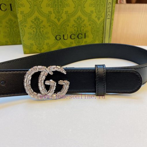 Gucci official website new item, authentic size 3.0cm, paired with a top layer calf leather 7tqtlgee - Image 3