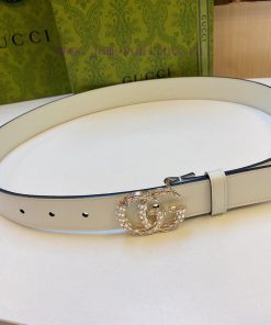 Gucci official website new item, authentic size 3.0cm, paired with a top layer calf leather bnpnur09