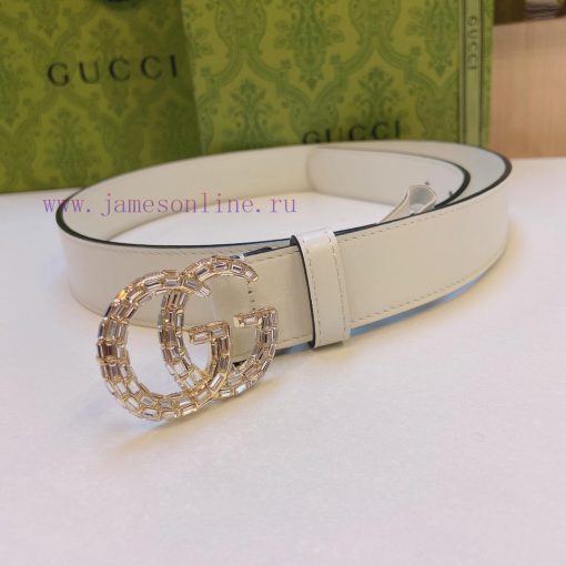 Gucci official website new item, authentic size 3.0cm, paired with a top layer calf leather bnpnur09 - Image 4