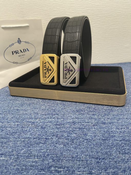 PradaThe description is made of high-quality genuine leather, with a thick touch and adorned o0jen1u0 - Image 7