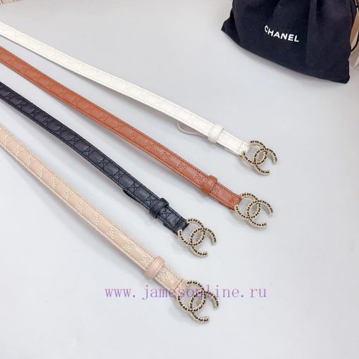 New 2.0cm Chanel official website, double-sided top layer sheepskin material, length. 758.80 uw2qj2u8 - Image 3