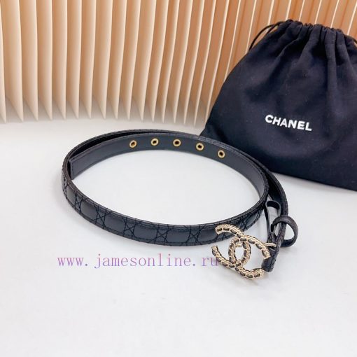 New 2.0cm Chanel official website, double-sided top layer sheepskin material, length. 758.80 2a6v5m5a - Image 6