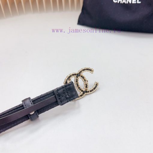 New 2.0cm Chanel official website, double-sided top layer sheepskin material, length. 758.80 2a6v5m5a - Image 9