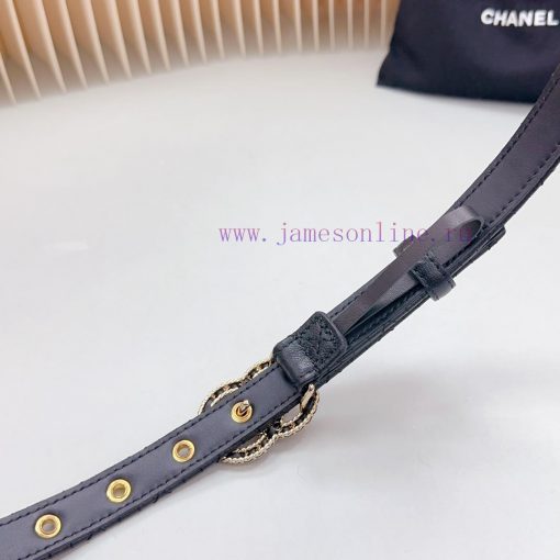 New 2.0cm Chanel official website, double-sided top layer sheepskin material, length. 758.80 2a6v5m5a - Image 10