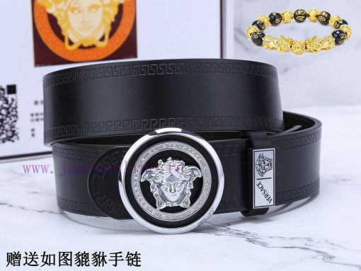 Belt Versace Ver…The waist belt is made of 100% cowhide, ensuring that the genuine leather i mvvo1sx3 - Image 2