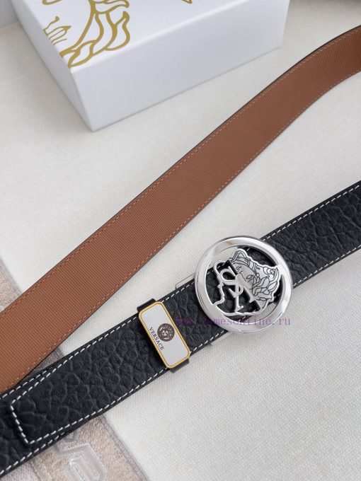 Versace Versace. ️ Belt and belt automatic beltAutomatic belt, classic head buckle made of p rcmccyfm - Image 5