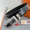 Hermes Her.. Mes ️ Automatic belt buckle waist beltAutomatic buckle, made of pure steel mate tiawteza