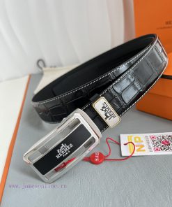 Hermes Her.. Mes ️ Automatic belt buckle waist beltAutomatic buckle, made of pure steel mate tiawteza