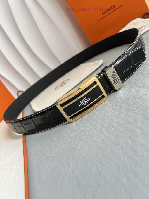 Hermes Her.. Mes ️ Automatic belt buckle waist beltAutomatic buckle, made of pure steel mate tiawteza - Image 7
