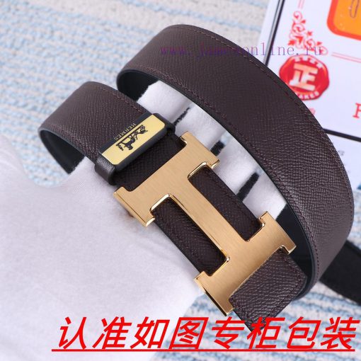 Hermes ️The material is made of 100% top layer cowhide, ensuring that 24k pure steel buckles vjxblbzv - Image 4