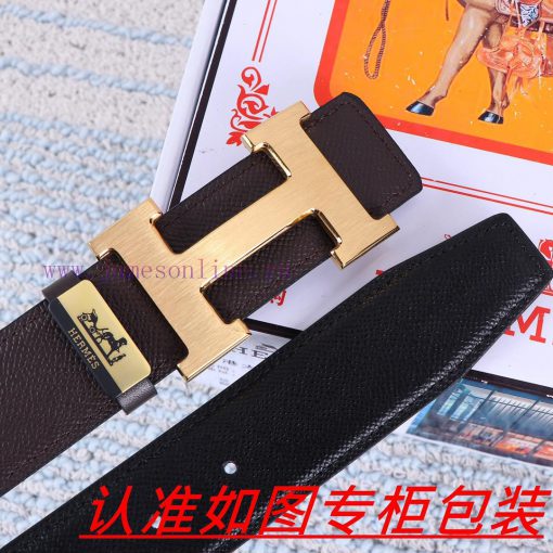 Hermes ️The material is made of 100% top layer cowhide, ensuring that 24k pure steel buckles b4rlt6ae - Image 8