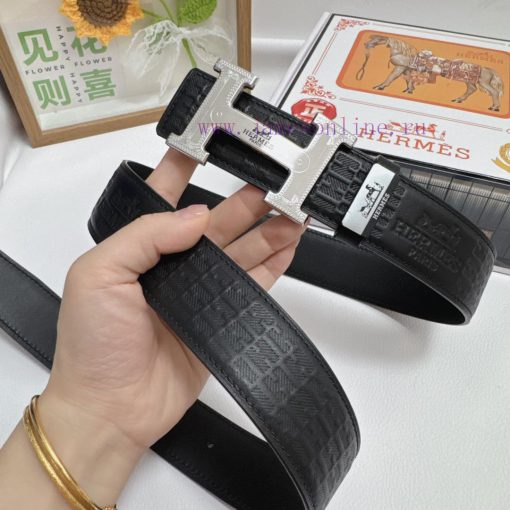 Hermes Hermès  Material: Leather Belt with 100% Head Layer. The leather belt is guaranteed t 1abfgakm - Image 3