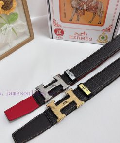 Hermes Hermès  Material: Leather Belt with 100% Head Layer. The leather belt is guaranteed t l6zzigre