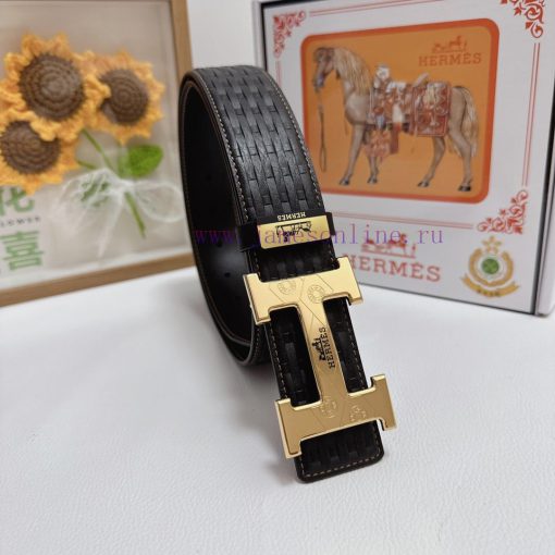Hermes Hermès  Material: Leather Belt with 100% Head Layer. The leather belt is guaranteed t rzel6t2d - Image 2