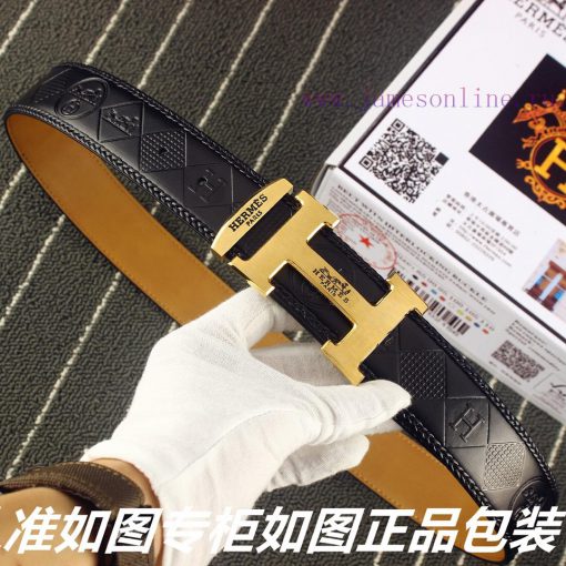 Hermes Her..mes️Identify and receive a punch as a giftMaterial: 100% head layer cowhide belt xwz6bz2v - Image 4