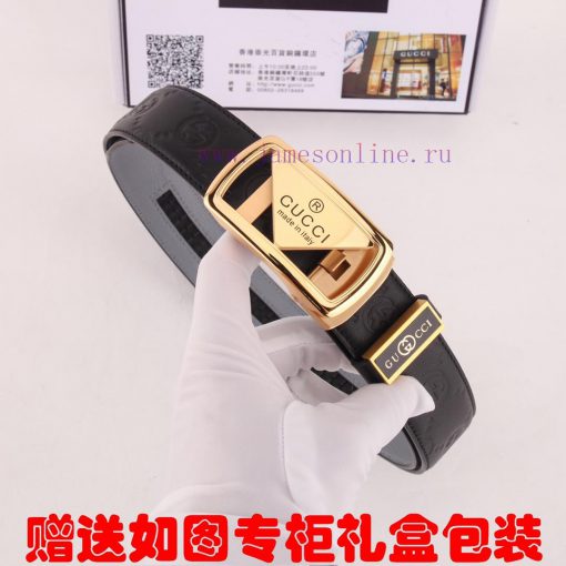 Belt Gucci Gucci automatic buckleThe waistband is made of 100% cowhide, ensuring the same qu r9xrt1z7 - Image 4