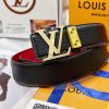 Belt LV Louis Vuitton Top Remakes-The belt is made of 100% imported original cowhide, ensuri 0mhx1sx5