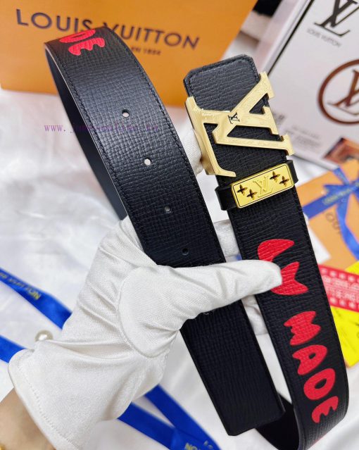 Belt LV Louis Reproduction-The waistband is made of 100% imported original cowhide, ensuring ks4j82ho - Image 7