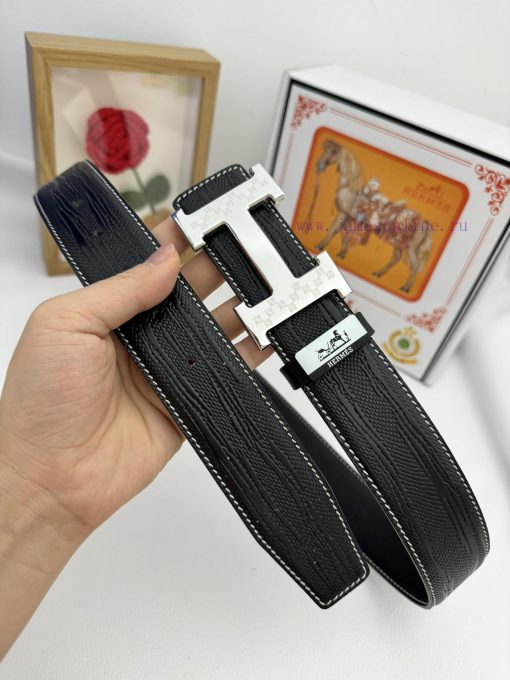Hermes Hermès  Material: Leather Belt with 100% Head Layer. The leather belt is guaranteed t u1xcutqk - Image 3