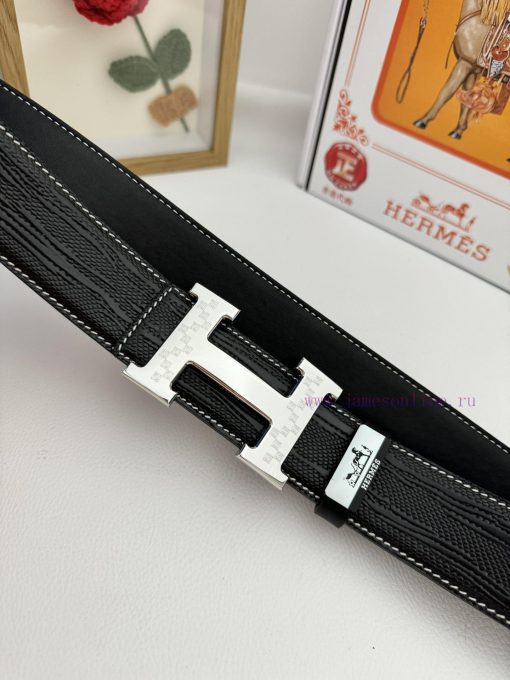 Hermes Hermès  Material: Leather Belt with 100% Head Layer. The leather belt is guaranteed t u1xcutqk - Image 7