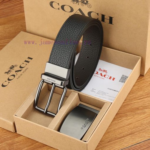 Double buckle - Coach, 3.8CM width, top layer cowhide belt with new buckle belt length of 10 wvmo2pv7 - Image 6