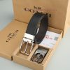 Double Button - CoachWith a width of 3.8CM and a leather belt body paired with a new buckle fvqyyw5u