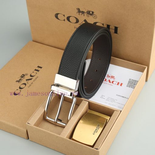 Double Button - CoachWith a width of 3.8CM and a leather belt body paired with a new buckle fvqyyw5u - Image 10