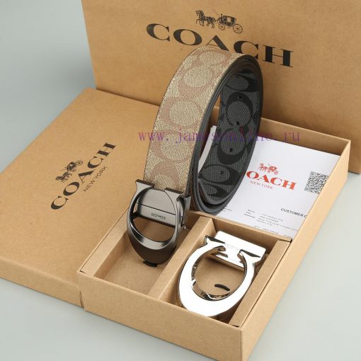 Double Button - CoachWith a width of 3.8CM and a leather belt body paired with a new buckle b8vtfg1g