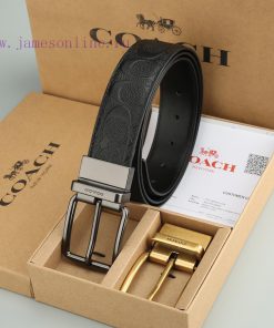 Double Button - CoachWith a width of 3.8CM and a leather belt body paired with a new buckle wzfvip29