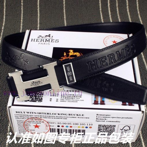 Hermes Her..mes️Identify and receive a punch as a giftMaterial: 100% head layer cowhide belt 2etichwf - Image 7