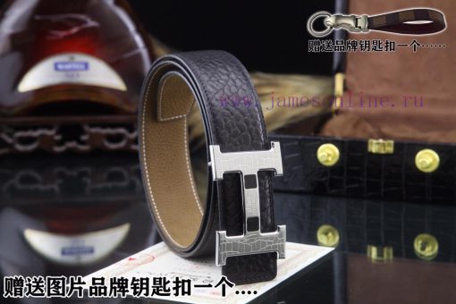 Give a picture keychain as a giftComplete setHERMES100% dual color pure steel buckle materia 3ewoa2yz - Image 10