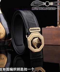 Give a genuine crocodile claw keychain as a giftComes with a complete set of wooden boxesSTE hunlhjra