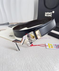 Montblanc Montblanc ️ Belt and beltBuckle, new original classic boutique two-color buckle, p wdprdfq3