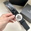 Width 4.0cm Versace This fashionable belt is made of soft calf leather and features a three- h1jotx6f
