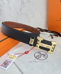 Hermes Hermes waist beltHanging buckle, classic pure steel material buckle head, double-side 5rclllrf
