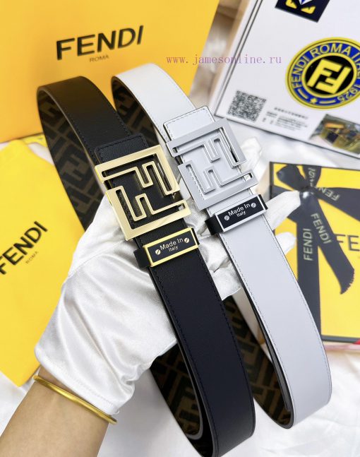 Belt FENDI Fendi ReproductionThe waistband is made of 100% cowhide, ensuring a double-layer xqwfoo4w