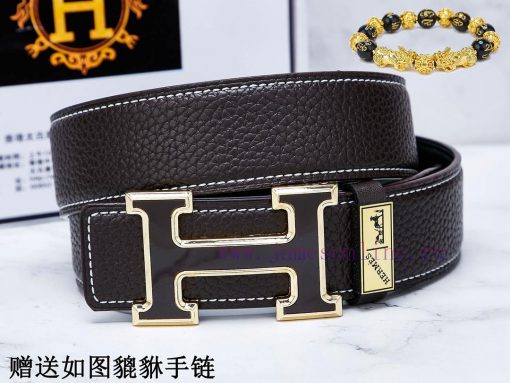 Belts from Herm è s Her...️The waist belt is made of 100% cowhide, ensuring that the genuine a0nfa94g - Image 4