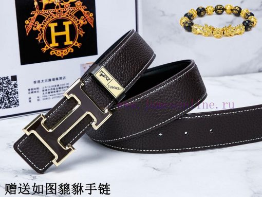 Belts from Herm è s Her...️The waist belt is made of 100% cowhide, ensuring that the genuine a0nfa94g - Image 7