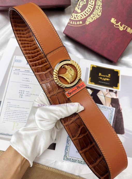 Belt Stefen Rcici Nitz ️Belt replica Private customized high-end supply versionImported orig pmty55z0 - Image 10