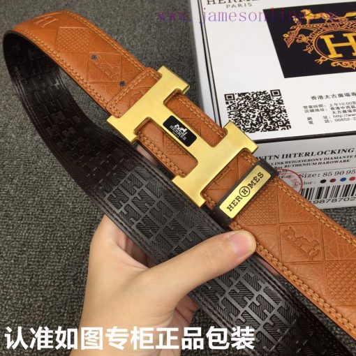 Hermes Hermes double-sided use,Grade: Imported from Italy with 100% original factory cowhide ua5l8uci - Image 6