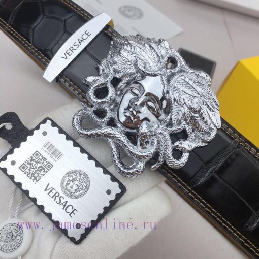 Versace Versace Top RemakesNew crocodile patternGrade: Imported from Italy, 100% original fa 5gz1n53q - Image 8