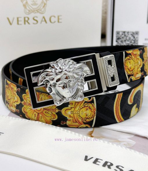 Belt Versace Versace Top Remakes-The waistband is made of 100% imported original cowhide, en ff2qjkvb - Image 8