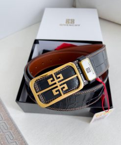 Givenchy GIVENCHY Belt ️ BeltBuckle, smooth buckle made of pure steel material, leather belt jypt5zq8