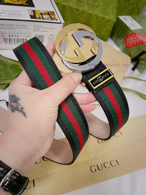 Belt Gucci Gucci️Belt made of 100% head layer cowhide, guaranteed genuine leather, 24k dual tg4fk5ge - Image 3