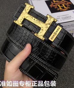Hermes Hermes Crocodile Pattern. 0Grade: Italian imported 100% top layer cowhide, Hermes. He v5vhti5m