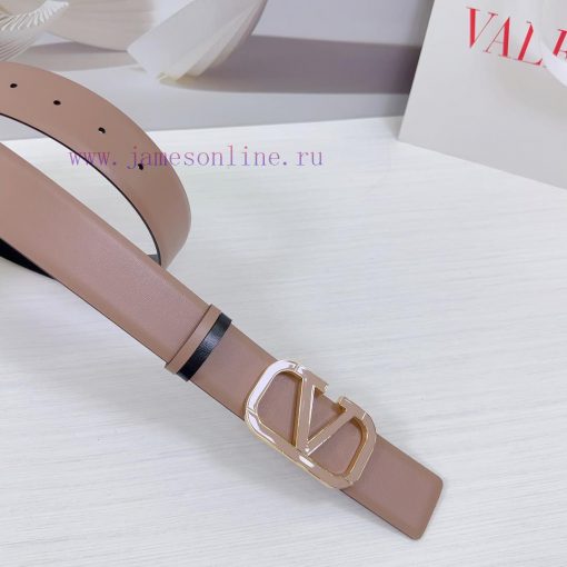4.0cm Valentino waist belt, double-sided top layer cowhide material, length. 758.80.85.90.95 zf596qhi - Image 8